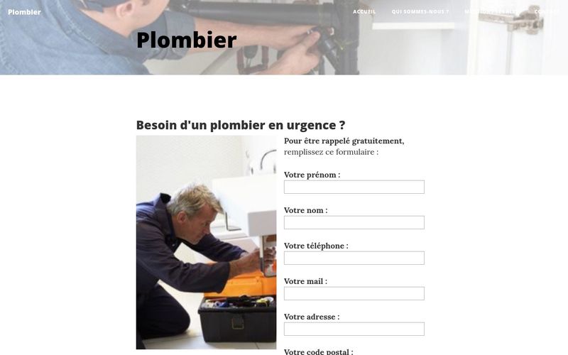 Contacter un plombier en cas d'infiltration